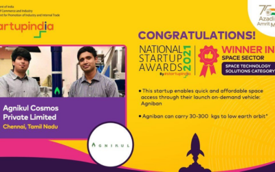National Startup Award 2021 - Agnikul Cosmos Private Limited